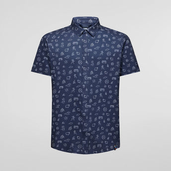 Move Tech Shirt unisex color Night Sky/Chalk | La Sportiva