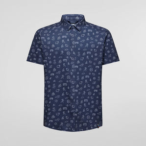 Move Tech Shirt unisex color Night Sky/Chalk | La Sportiva