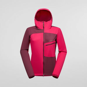 Freeway Wind Jacket W mujer color Azalea/Redwood | La Sportiva