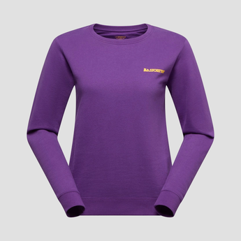 Climbing on the Moon Sweatshirt W mujer color Viola/Giallo | La Sportiva
