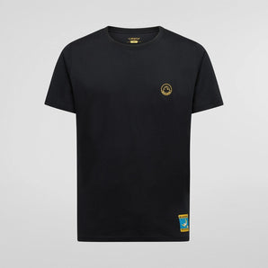 Climbing On The Moon T-Shirt Hombre hombre color Nero/Giallo | La Sportiva