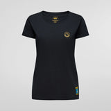 Climbing on the Moon T-Shirt W mujer color Black/Yellow | La Sportiva